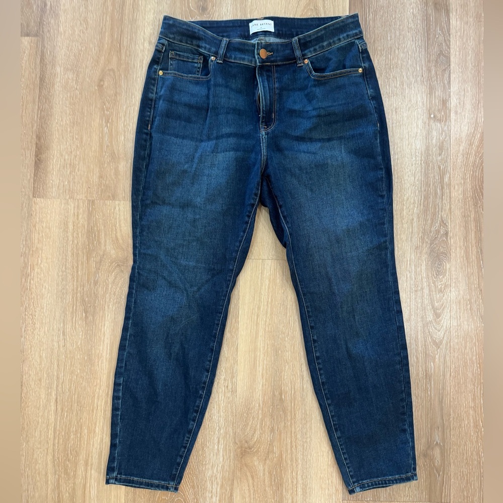 Lane Bryant high rise skinny jeans curvy fit flex magic waistband size 18